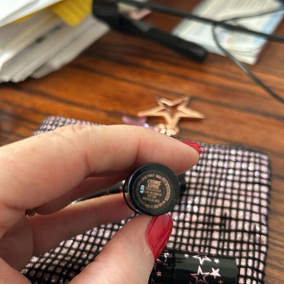 MAC kit 3 mini new lipsticks and cosmetic bag RARE unique - Picture 8 of 13